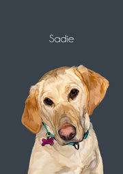 Load image into Gallery viewer, Custom Pet Portrait