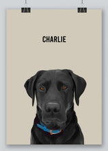 Load image into Gallery viewer, Custom pet portrait