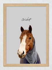 Load image into Gallery viewer, Framed pet portrait