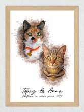 Load image into Gallery viewer, Watercolour Pet Portrait
