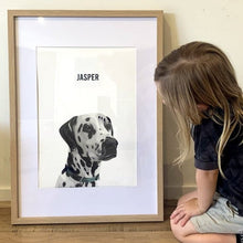 Load image into Gallery viewer, Custom pet portrait