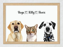 Load image into Gallery viewer, Pet portrait - existing design