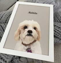 Load image into Gallery viewer, Custom pet portrait