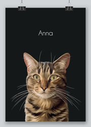 Load image into Gallery viewer, Custom pet portrait
