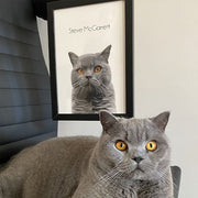 Load image into Gallery viewer, Custom Cat Portrait
