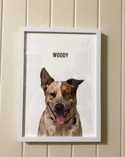 Load image into Gallery viewer, Framed portrait upgrade [A4]
