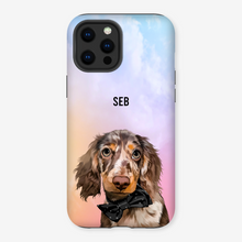 Load image into Gallery viewer, dapple dachshund dog phone case

